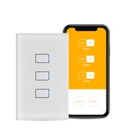 【hongyu01】 /AU version Bestcon TC2S- RF433 Smart Wall Touch Switch works with Alexa Google home IFTT