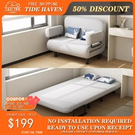 Folding Sofa Bed Sheet Living Room Bed Sofa Bed Office Nap Bed Double Seat Sofa Multi-seat