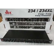 DBX 234 / 234XL STEREO MONO / 2-WAY / 3-WAY / 4-WAY CROSSOVER