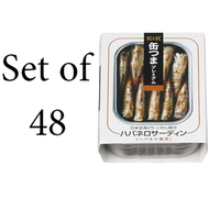 【48入組】罐頭美食Premium 日本近海捕撈 哈瓦那辣椒沙丁魚