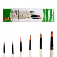 V-Tec Round Brush 0018H Set of 6 Painting Brush/ Set of 6