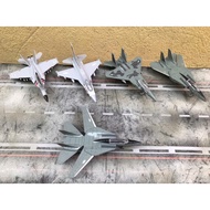 Toy Airplane Models F-14 F-15, F-16, F-18 1/100