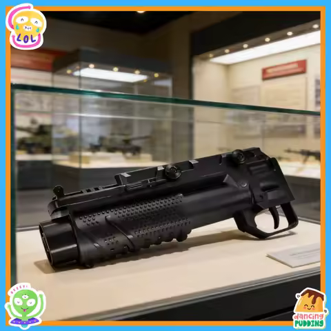 1/3/5pcs M203 Underbarrel Launcher Game Accessory Upgrade for Gel Ball Foam Shell Shooter Outdoor