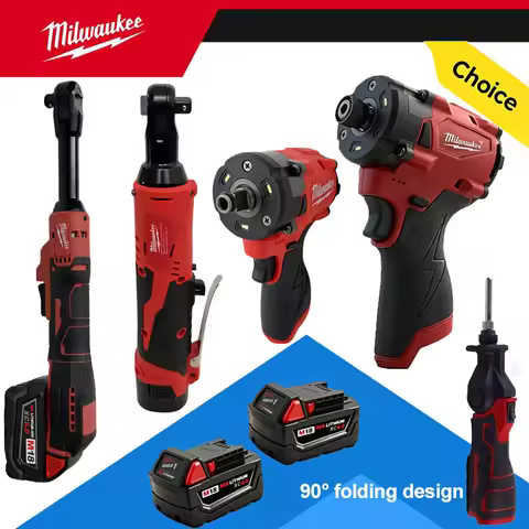 Milwaukee Cordless Electric Impact Wrench Brushless High Torque Electric Tool Impact Wrench Angle Gr