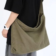 Canvas Bag Elderly Shoulder Bag Canvas Shoulder Crossbody Old-fashioned Hanging Shoulder Liberation 