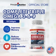 Principle Nutrition Omega Complete Triple 3-6-9 | 120S + 30S