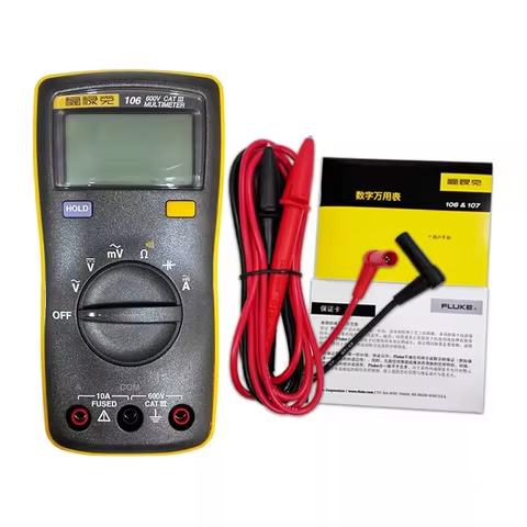 Fluke 106 AC/DC Current Handheld Digital Multimeter
