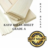 1pcs balsa sheet 2mm x 90mm balsa 2mm x 9cm wood sheet wood model