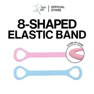 8-Shape Yoga Elastic Exercise Band 20lbs Durable TPE Resistance Band, Back Shoulder Anti-Break