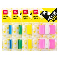Deli A10001 Index Tabs 2x50 Sheets