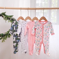 Baby Jumpsuit Footed Sleepsuit Newborn Baby Romper Boy Girl Clothes Soft Full Sleeve Jumpsuit Baby P
