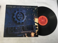 C And C Music Factory Here We Go Remixes SINGLE LP ขนาด 12 นิ้ว