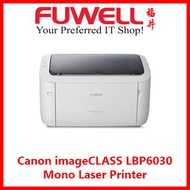 Fuwell - Canon imageClass LBP6030 Mono Laser Printer [Promo Free NTUC $20 Voucher till 31 May 2024]