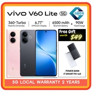 【SG Local Set】vivo V60 Lite 5G (12+512GB)｜AI Camera｜Long Battery｜AMOLED Display｜2Y Manufacturing War