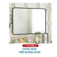 ALUMINUM FRAME BATHROOM MIRROR 60x80 – LUXURY & DURABLE