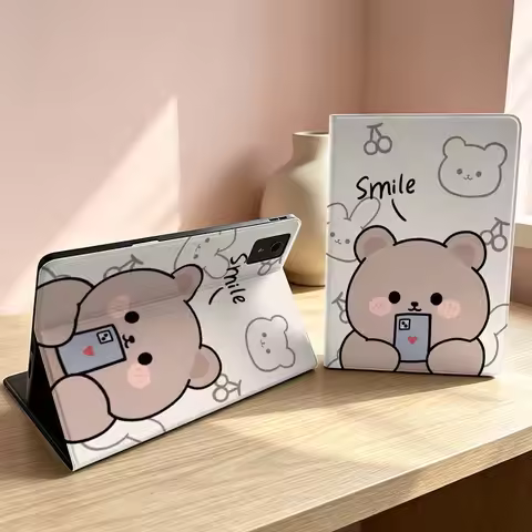 Cute Bear Rabbit Pig Pattern Soft For Lenovo Xiaoxin Lenovo Tab Pad Pro Plus K11 P12 M10 Legion Y900