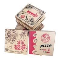 Special Offer Customized Pizza Box 6/7/8/9/10/12 Inch Pizza Packaging Takeaway Disposable Pizza Comm