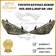 TOYOTA ESTIMA ACR30 KOITO 28-165 HID NFL Faceflip Front Light /Head Lamp/Lampu Depan USED JAPAN