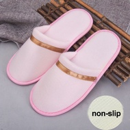COD Towelling Open Closed Toe Hotel Slipper Spa Shoes Disposable