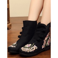 boots winter boots Autumn and Winter Old Beijing Ethnic Style Boots