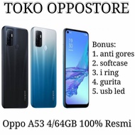 Terbaru Oppo A53 Ram 4/64 New Garansi Resmi 1 Tahun Opo Tbk