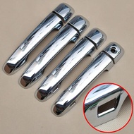 For Toyota Prado 150 Land Cruiser Prado J150 2010- 2019 LC150 LC200 Chrome Exterior Car Door Handle 