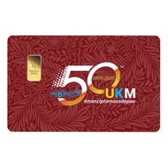 UKM 50 Tahun Gold Wafer 1g 999.9