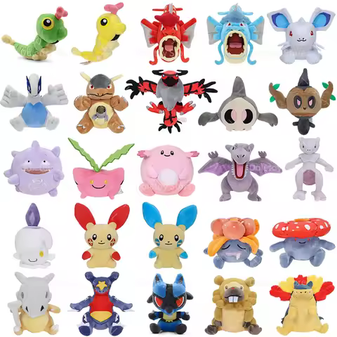 New Pokemon Plush Toys Collectible Soft Fit Chansey Gloom Oddish Anime Games Kawaii Cattiva Stuffed 