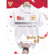 KATUN T-shirt Pique CottonPOLO 17 August/ T-shirt 80th Independence Day Pique CottonPOLO T-shirt Sho