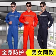 PPE Labor Reflective Work Suits Coveralls for Men Women Painting Construction Mechanic Jumpsuit Work