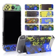 VGTIME Splatoon 3 Theme Protective Case for Nintendo Switch/OLED hard Case for NS Console and Joy-Con Controllers