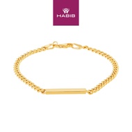 HABIB Oro Italia 916 Yellow Gold Bracelet GW42410423