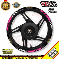Stiker Velg - List Velg Motor - Stiker Velg Ring 14 - Sticker Velg ROCKSTAR