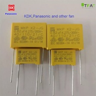 KDK/Panasonic Ceiling Fan Capacitor 0.1 Uf 0.82 275V/300V Fully Compatible Panasonic