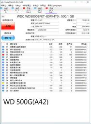 (二手)500GB 2.5吋 筆記型 筆電 硬碟 HDD WD 威騰(WD5000BPKT)A42