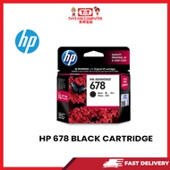 HP 678 BLACK INK CARTRIDGE