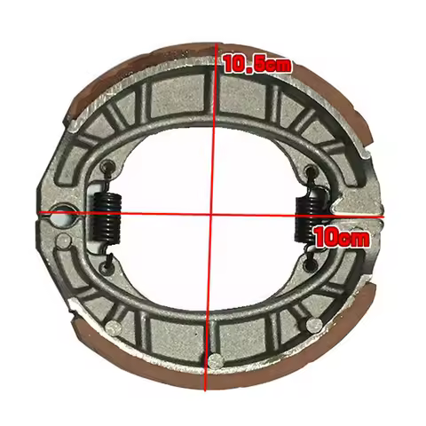 Motorcycle Front Brake Pad Drum for Honda Dayun Haojue Lifan CG125 JH70 DY100 C100 WAVE110 GY6125 Re