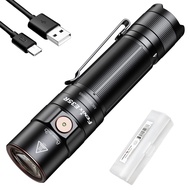 E35R EDC Flashlight, 3100 Lumens USB-C Rechargeable High Lumen Performance Flashlight with LumenTac 