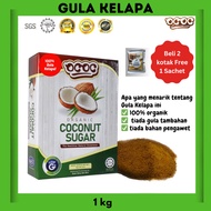 (Ready Stock) Gula Kelapa Organik OCOC 1 Kg / Gula Perang / Cocunut Sugar / Dr Rizal / Organic Food 