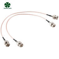 2Pcs 3G HD SDI Cable BNC Cable 30cm 75 Ohm for Cameras  Video Equipment Supports HD-SDI 3G-SDI 4K 8K