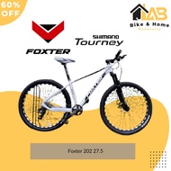 JAB. [High end] FOXTER 202 27.5 mechanical mountain bike, Shimano tourney, 24 speed mountain bike.