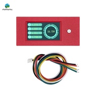4S Battery Voltage Tester with Case 4S TFT Volt Collection Display for 4S Lifepo4 Lipo LTO Battery