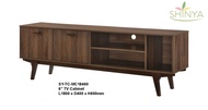 SHINYA JETT 6FT TV CONSOLE / TV CABINET