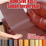Perekat Kursi Sobek Kulit Sofa Langsung Tempel Berperekat 1 Roll Stiker Untuk Bangku Sopa
