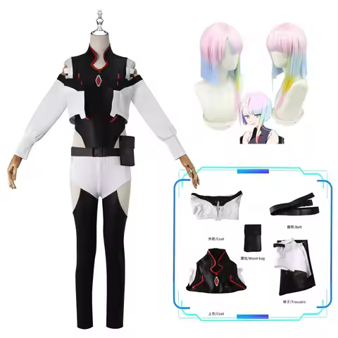 Anime Cyberpunk Edgerunners David Cosplay Costume Anime Cyberpunk:Edgerunners David Lucy Cosplay Cos