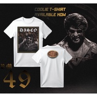 Kaos SUPER STAR RAJINI MOVIE COOLIE T-shirt Rajinikanth Baju  Short Sleeve Cotton Tops