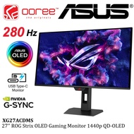 ASUS 27 Inch ROG Strix OLED XG27ACDMS QHD 2560x1440 280Hz 0.03ms Monitor OLED Panel HDR for PC Deskt
