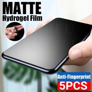 5PCS HD Anti Blue Light Soft Film For Umidigi G9T G9C G9A G9 5G Anti Spy Privacy Screen Protector Fo