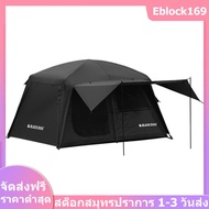 Camping Tent Sunscreen UPF50+ Cabin Tent Windproof Glamping Tent Waterproof for Outdoor Camping Hiki