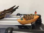 木模型船